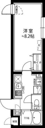 プラティーク中野ウエストの物件間取画像